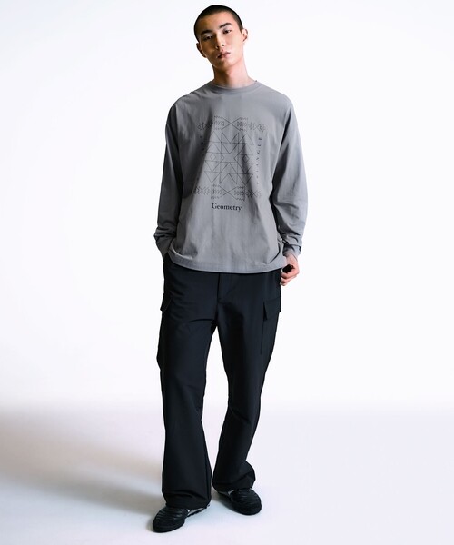 City Ambient Products(シティアンビエントプロダクツ)の「City Ambient Products: SHELTECH(R) グラフィック 長袖Tシャツ(Tシャツ/カットソー・メンズ・チャコールグレー/ホワイト/ブラック・LARGE/MEDIUM/SMALL)」の20枚目の写真