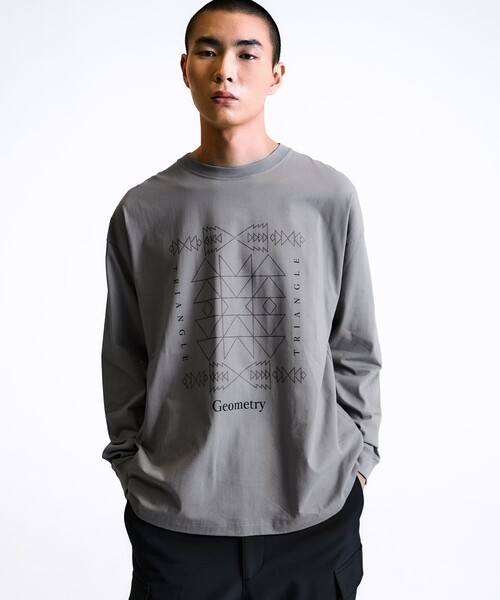 City Ambient Products(シティアンビエントプロダクツ)の「City Ambient Products: SHELTECH(R) グラフィック 長袖Tシャツ(Tシャツ/カットソー・メンズ・チャコールグレー/ホワイト/ブラック・LARGE/MEDIUM/SMALL)」の21枚目の写真
