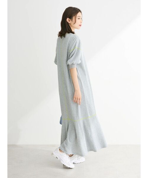 Petit fleur（プチフルール）の「・Petit Fleur カラーstウラケワンピース（ワンピース・レディース・ブラック/杢グレー/チャコールグレー・FREE）」の21枚目の写真