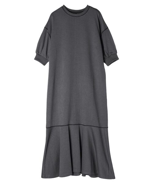 Petit fleur（プチフルール）の「・Petit Fleur カラーstウラケワンピース（ワンピース・レディース・ブラック/杢グレー/チャコールグレー・FREE）」の17枚目の写真