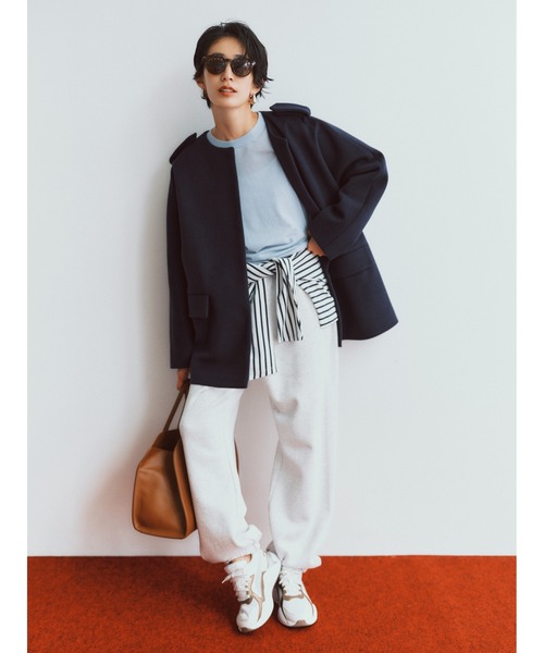 Mila Owen（ミラオーウェン）の「エポレット付きAラインコート（ノー