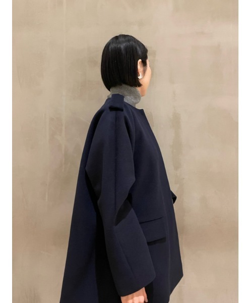 Mila Owen（ミラオーウェン）の「エポレット付きAラインコート（ノー