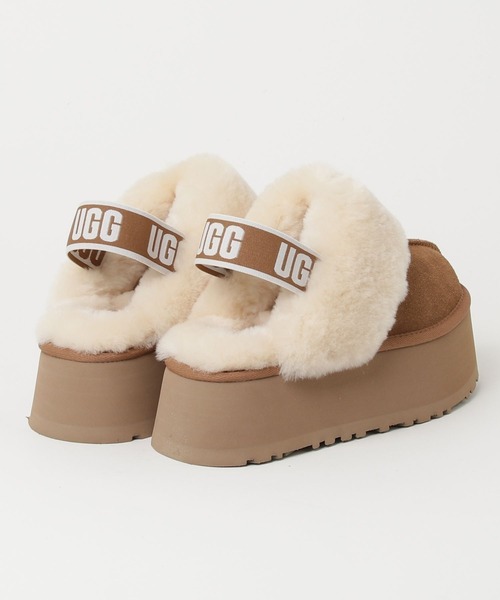 UGG（アグ）の「UGG（アグ）Funkette/111347/（サンダル・レディース・ブラック/ベージュ/ブラウン・6/8/7）」の14枚目の写真