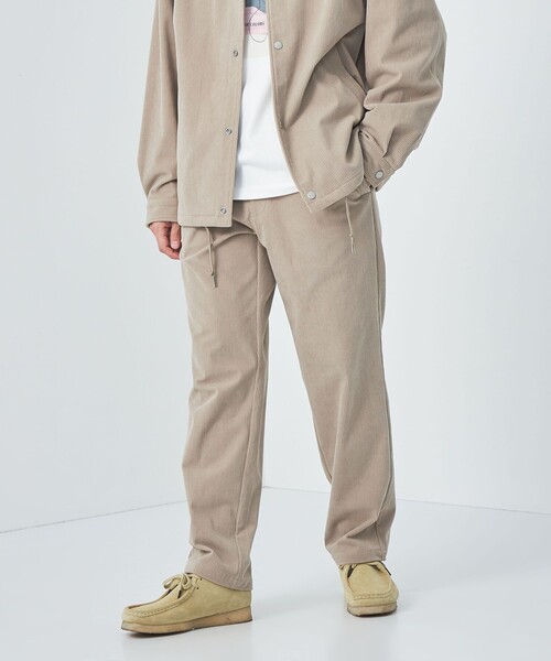 green label relaxing（グリーンレーベルリラクシング）の「コーデュロイ PLAY-PANTS イージーパンツ -ストレッチ-（その他パンツ・メンズ・ネイビー/オレンジ/ブラック/ベージュ・S/XL/L/M）」の2枚目の写真