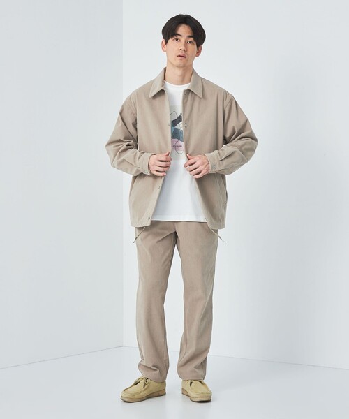 green label relaxing（グリーンレーベルリラクシング）の「コーデュロイ PLAY-PANTS イージーパンツ -ストレッチ-（その他パンツ・メンズ・ネイビー/オレンジ/ブラック/ベージュ・S/XL/L/M）」の5枚目の写真