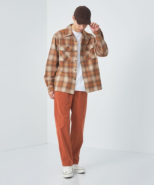 green label relaxing（グリーンレーベルリラクシング）の「コーデュロイ PLAY-PANTS イージーパンツ -ストレッチ-（その他パンツ・メンズ・ネイビー/オレンジ/ブラック/ベージュ・S/XL/L/M）」の7枚目の写真