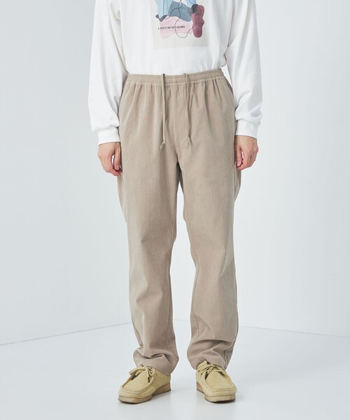 green label relaxing（グリーンレーベルリラクシング）の「コーデュロイ PLAY-PANTS イージーパンツ -ストレッチ-（その他パンツ・メンズ・ネイビー/オレンジ/ブラック/ベージュ・S/XL/L/M）」の9枚目の写真