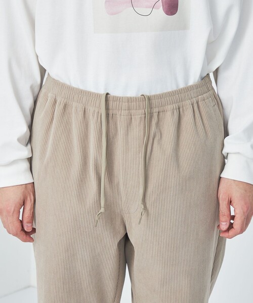 green label relaxing（グリーンレーベルリラクシング）の「コーデュロイ PLAY-PANTS イージーパンツ -ストレッチ-（その他パンツ・メンズ・ネイビー/オレンジ/ブラック/ベージュ・S/XL/L/M）」の12枚目の写真