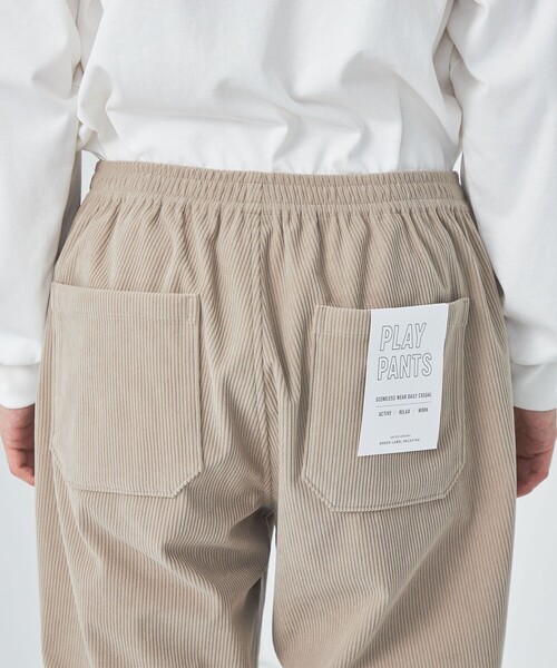 green label relaxing（グリーンレーベルリラクシング）の「コーデュロイ PLAY-PANTS イージーパンツ -ストレッチ-（その他パンツ・メンズ・ネイビー/オレンジ/ブラック/ベージュ・S/XL/L/M）」の13枚目の写真