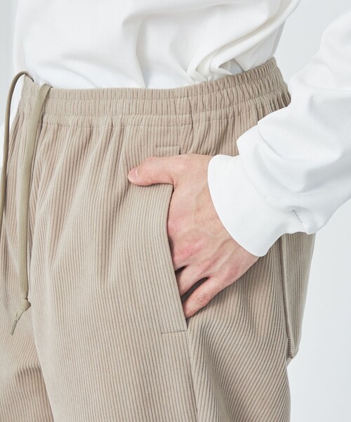 green label relaxing（グリーンレーベルリラクシング）の「コーデュロイ PLAY-PANTS イージーパンツ -ストレッチ-（その他パンツ・メンズ・ネイビー/オレンジ/ブラック/ベージュ・S/XL/L/M）」の14枚目の写真
