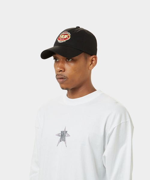 HUF(ハフ)の「ESPECIAL 6 PANEL CV HAT / HUF ハフ キャップ 帽子(キャップ・メンズ・ダークグリーン/ブラック・O/S)」の8枚目の写真