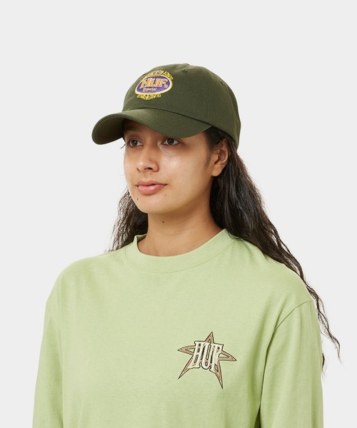 HUF(ハフ)の「ESPECIAL 6 PANEL CV HAT / HUF ハフ キャップ 帽子(キャップ・メンズ・ダークグリーン/ブラック・O/S)」の5枚目の写真