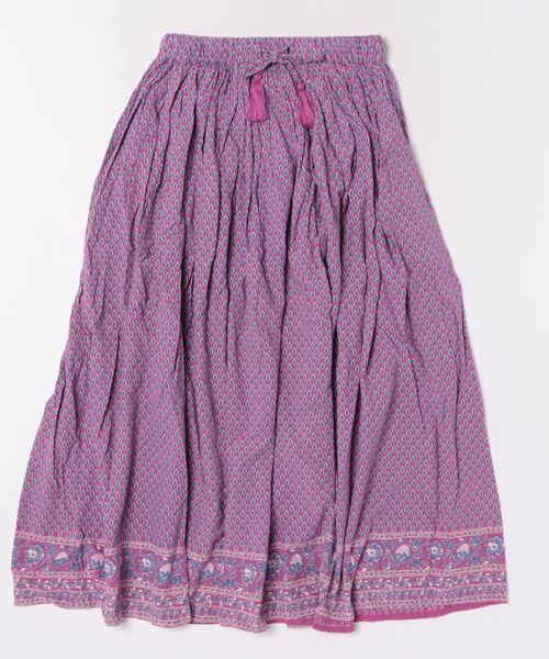 チャイハネ(チャイハネ)の「【チャイハネ】チャリタリスカート(スカート・レディース・ホワイト/カーキ/ピンク・FREE)」の1枚目の写真