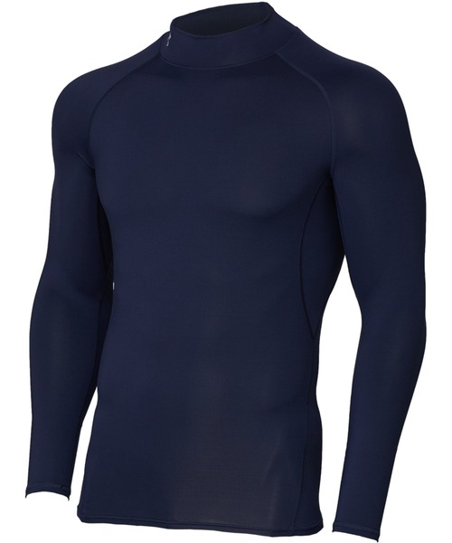 UNDER ARMOUR（アンダーアーマー）の「UAヒートギアアーマー ロングスリーブ モックネック シャツ（トレーニング/メンズ）（Tシャツ/カットソー・メンズ・レッド/ブラック/ホワイト/ネイビー・M/L/2XL/S/XL/3XL）」の21枚目の写真