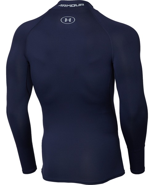 UNDER ARMOUR（アンダーアーマー）の「UAヒートギアアーマー ロングスリーブ モックネック シャツ（トレーニング/メンズ）（Tシャツ/カットソー・メンズ・レッド/ブラック/ホワイト/ネイビー・M/L/2XL/S/XL/3XL）」の22枚目の写真