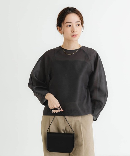 【セール】『MADE IN JAPAN』オーガンジーブラウス（Tシャツ/カットソー）｜URBAN RESEARCH（アーバンリサーチ）