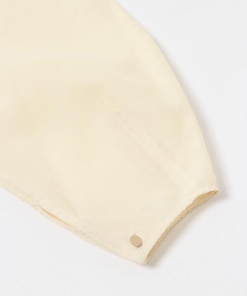 URBAN RESEARCH(アーバンリサーチ)の「『MADE IN JAPAN』オーガンジーブラウス(シャツ/ブラウス・レディース・チャコールグレー/ベージュ・FREE)」の11枚目の写真