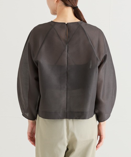 【アーバンリサーチ】『MADE IN JAPAN』オーガンジーブラウス BRILL｜オーガンジートップス | Rakuten Fashion(楽天