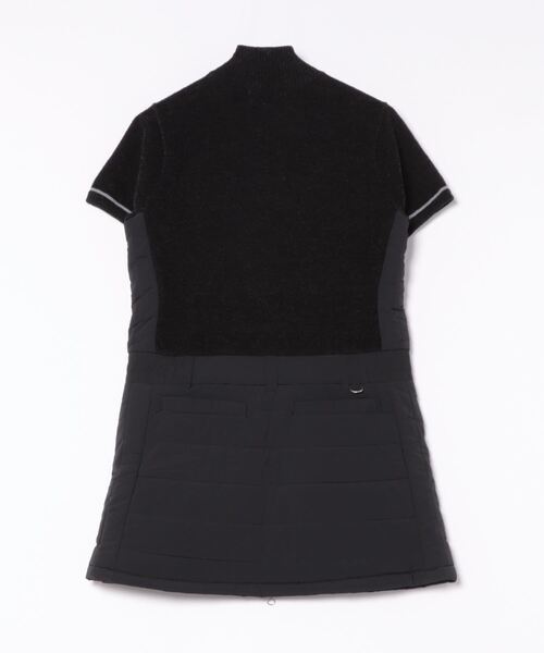marie claire(マリ・クレール)の「【marie claire/マリ.クレール】レディースニット×中綿ワンピース ゴルフ(ワンピース・レディース・ブラック・MEDIUM/LARGE/X-LARGE)」の2枚目の写真