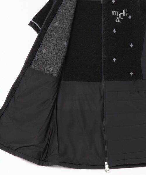 marie claire(マリ・クレール)の「【marie claire/マリ.クレール】レディースニット×中綿ワンピース ゴルフ(ワンピース・レディース・ブラック・MEDIUM/LARGE/X-LARGE)」の3枚目の写真