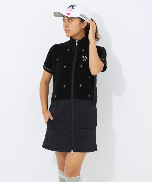 marie claire(マリ・クレール)の「【marie claire/マリ.クレール】レディースニット×中綿ワンピース ゴルフ(ワンピース・レディース・ブラック・MEDIUM/LARGE/X-LARGE)」の14枚目の写真
