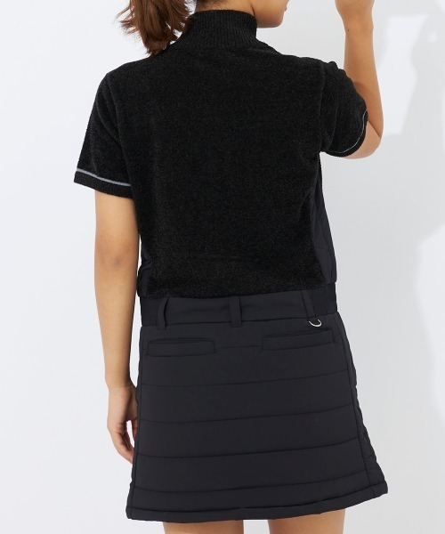 marie claire(マリ・クレール)の「【marie claire/マリ.クレール】レディースニット×中綿ワンピース ゴルフ(ワンピース・レディース・ブラック・MEDIUM/LARGE/X-LARGE)」の5枚目の写真