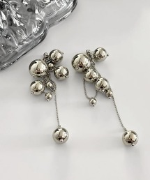 【sevens】タッセルボールピアス