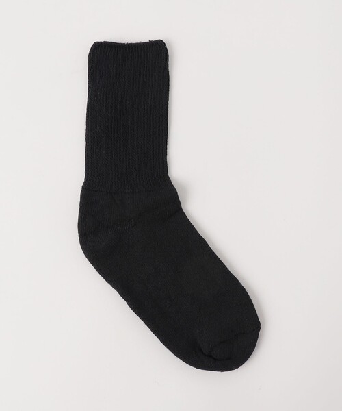 Railroad Sock（レイルロードソック）の「＜THE RAILROAD SOCK＞HEALTH TRAK 2P/ソックス（ソックス/靴下・レディース・ナチュラル/ブラック・FREE）」の3枚目の写真