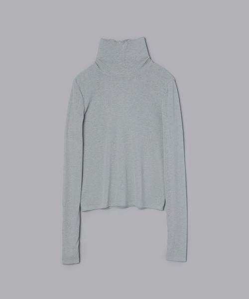 Olu.（オルドット）の「シアーバックオープンプルオーバー（Tシャツ/カットソー・レディース・ピンクベージュ/ライトブルー/ブラック・FREE）」の5枚目の写真