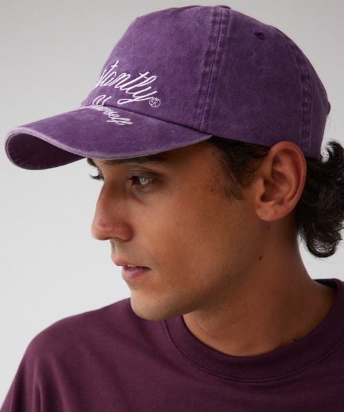 セール】ピグメントロゴ刺繍キャップ（キャップ）｜AZUL BY MOUSSY