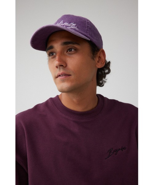 セール】ピグメントロゴ刺繍キャップ（キャップ）｜AZUL BY MOUSSY