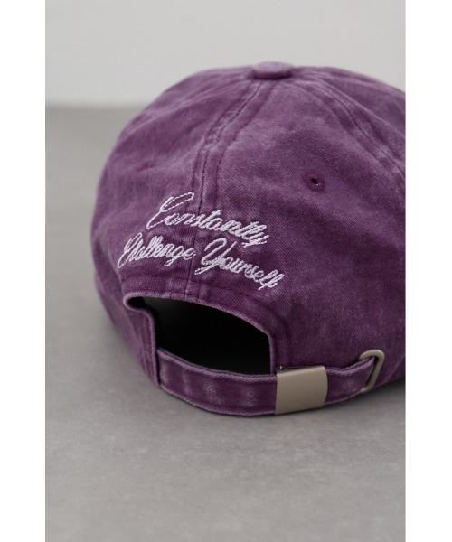 セール】ピグメントロゴ刺繍キャップ（キャップ）｜AZUL BY MOUSSY