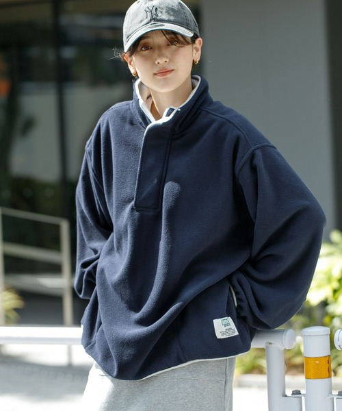 DISCUS（ディスカス）の「DISCUS/ディスカス フリースハーフジップ