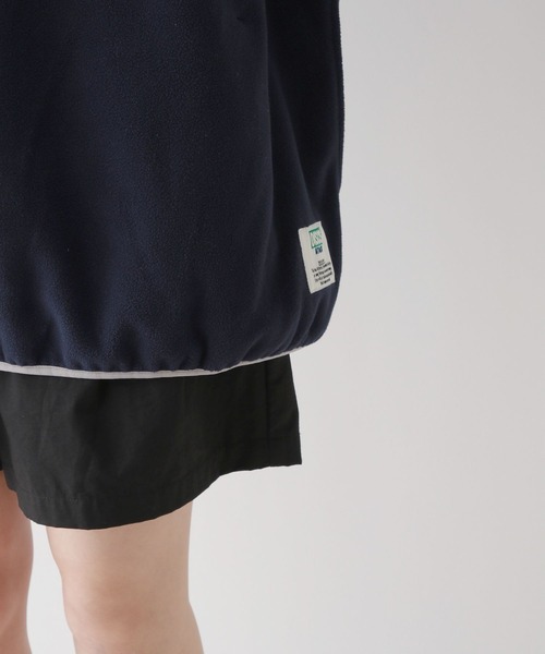 DISCUS（ディスカス）の「DISCUS/ディスカス フリースハーフジップ（スウェット・レディース・ネイビー/ホワイト/ブルー/オレンジ・FREE）」の11枚目の写真