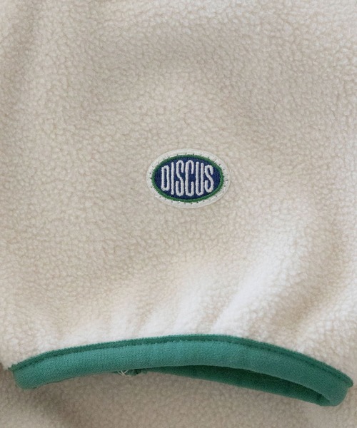 DISCUS（ディスカス）の「DISCUS/ディスカス フリースハーフジップ（スウェット・レディース・ネイビー/ホワイト/ブルー/オレンジ・FREE）」の15枚目の写真