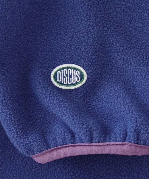 DISCUS（ディスカス）の「DISCUS/ディスカス フリースハーフジップ（スウェット・レディース・ネイビー/ホワイト/ブルー/オレンジ・FREE）」の19枚目の写真