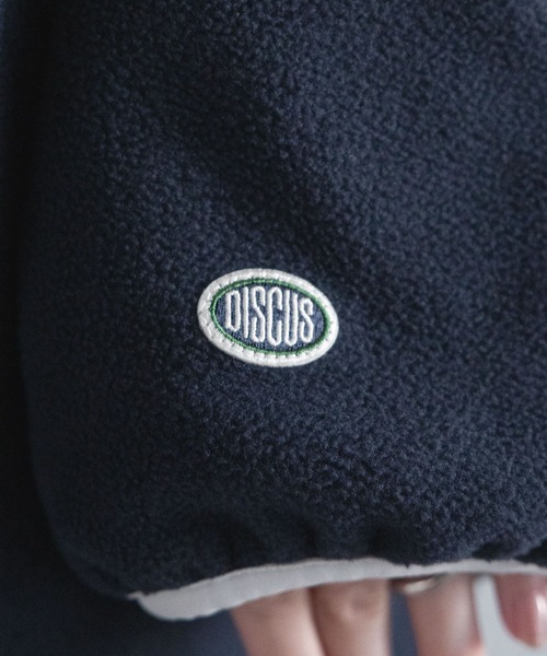 DISCUS（ディスカス）の「DISCUS/ディスカス フリースハーフジップ（スウェット・レディース・ネイビー/ホワイト/ブルー/オレンジ・FREE）」の20枚目の写真