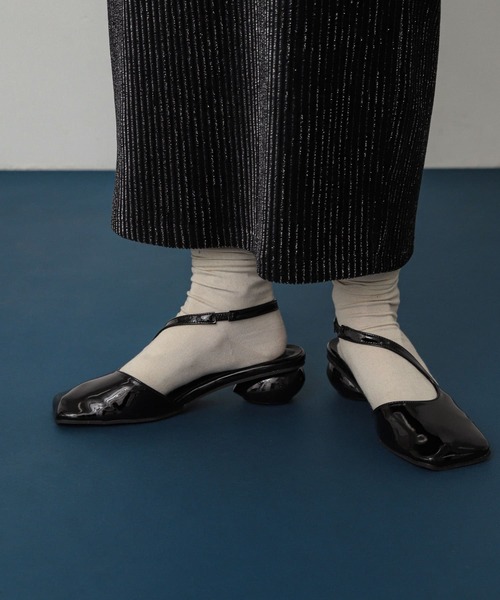 SENSE OF PLACE by URBAN RESEARCH(センスオブプレイスバイアーバンリサーチ)の「ワイドスクエアシューズ(その他シューズ・レディース・ブラック/ブラウン系その他/シルバー・SMALL/MEDIUM/LARGE)」の12枚目の写真