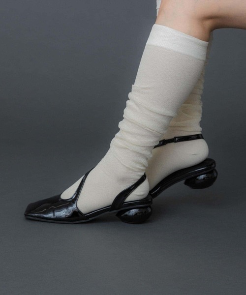 SENSE OF PLACE by URBAN RESEARCH(センスオブプレイスバイアーバンリサーチ)の「ワイドスクエアシューズ(その他シューズ・レディース・ブラック/ブラウン系その他/シルバー・SMALL/MEDIUM/LARGE)」の17枚目の写真