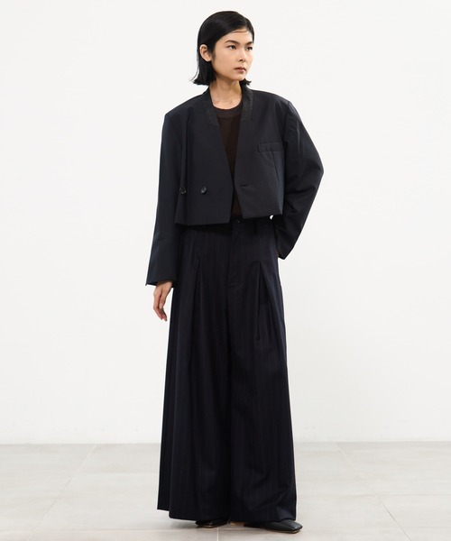 セール】【STUDIOUS/ステュディオス】モヘアウールブレザー