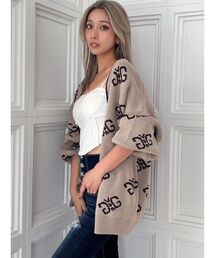 GYDA | Symmetry GYDA patternニットカーディガン(カーディガン/ボレロ)