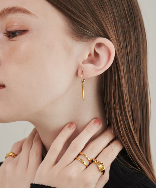 ciite' surgical stainless（シーテサージカルステンレス）の「【 金属アレルギー対応 】 モチーフピアス サージカルステンレス   (両耳用)（ピアス（両耳用）・レディース・シルバー/ゴールド/ピンクゴールド・FREE）」の2枚目の写真