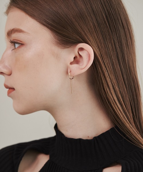 ciite' surgical stainless（シーテサージカルステンレス）の「【 金属アレルギー対応 】 モチーフピアス サージカルステンレス   (両耳用)（ピアス（両耳用）・レディース・シルバー/ゴールド/ピンクゴールド・FREE）」の12枚目の写真