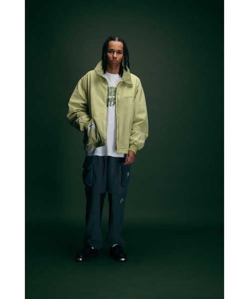 BILLIONAIRE BOYS CLUB（ビリオネア・ボーイズ・クラブ）の「BOA COLLAR ZIP UP JACKET（ブルゾン・メンズ・オリーブ/ライトグリーン/カモフラージュ/ブラック・LARGE/X-LARGE/MEDIUM）」の5枚目の写真