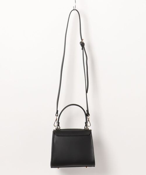 GIANNI NOTARO(ジャンニノターロ)の「【GIANNI NOTARO /ジャンニ ノターロ 】ハンドバッグ ショルダーバッグ 本革(ショルダーバッグ・レディース・ブラック/ホワイト・FREE)」の3枚目の写真