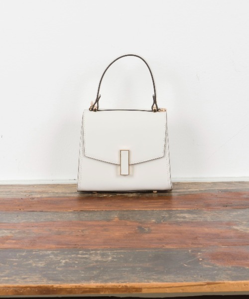 GIANNI NOTARO(ジャンニノターロ)の「【GIANNI NOTARO /ジャンニ ノターロ 】ハンドバッグ ショルダーバッグ 本革(ショルダーバッグ・レディース・ブラック/ホワイト・FREE)」の12枚目の写真