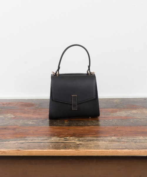 GIANNI NOTARO(ジャンニノターロ)の「【GIANNI NOTARO /ジャンニ ノターロ 】ハンドバッグ ショルダーバッグ 本革(ショルダーバッグ・レディース・ブラック/ホワイト・FREE)」の8枚目の写真