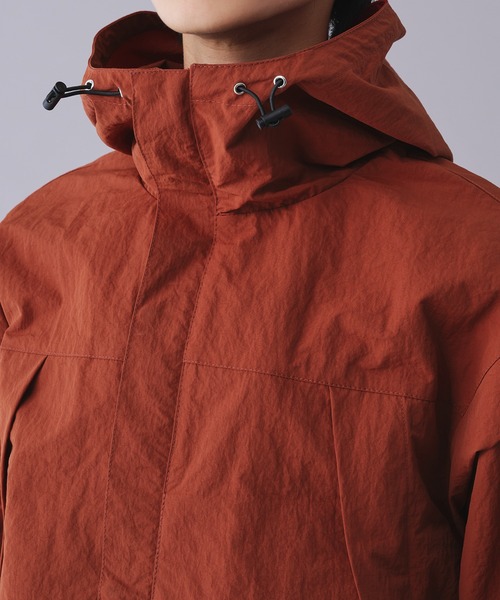 MOUTAIN HARD WEAR マウンテンパーカー ドローコード ブラウン MOUTAIN HARD WEAR マウンテンパーカー ドローコード ブラウン