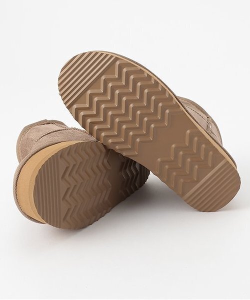 by LOVEiT（バイラビット）の「ムートンブーツ（スニーカー・キッズ・グレイッシュベージュ/ブラック・24cm/23cm/22cm/21cm）」の10枚目の写真