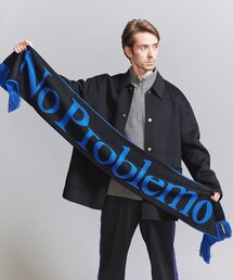 No Problemo（ノープロブレモ）の「＜No Problemo＞ ロゴ マフラー